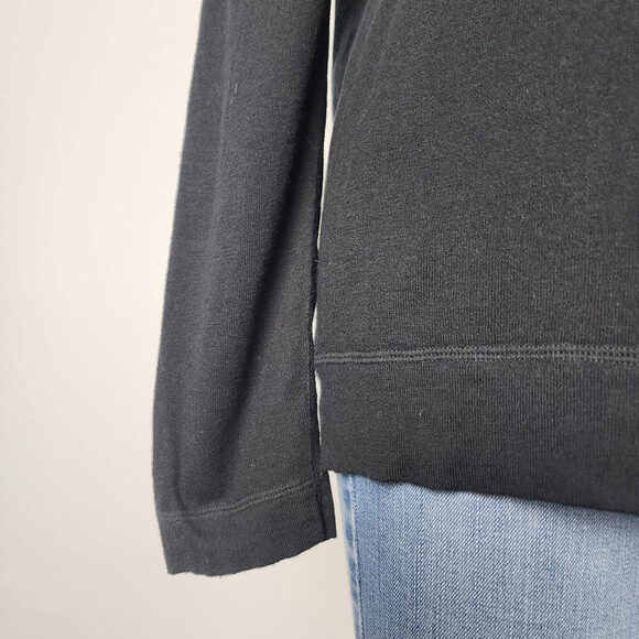 Hugo Boss Black Cotton Silk Cashmere Knit Sweater Size L/XL - Picture 3 of 8